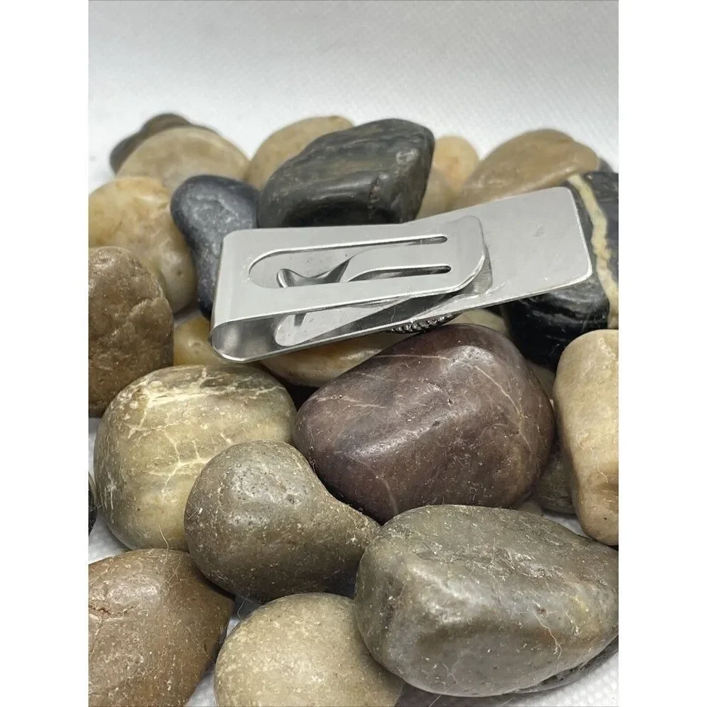 Dad Son Gift Native American Money Clip Stainless Steel Arrow Quality  Turquoise